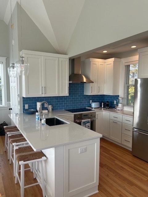 Remodeled kitchen on Bald Head Island